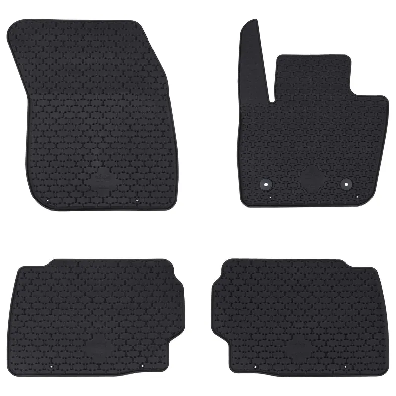 Automobilių kilimėlis 4 pcs Juoda Tinka Ford MONDEO 2014- Guma