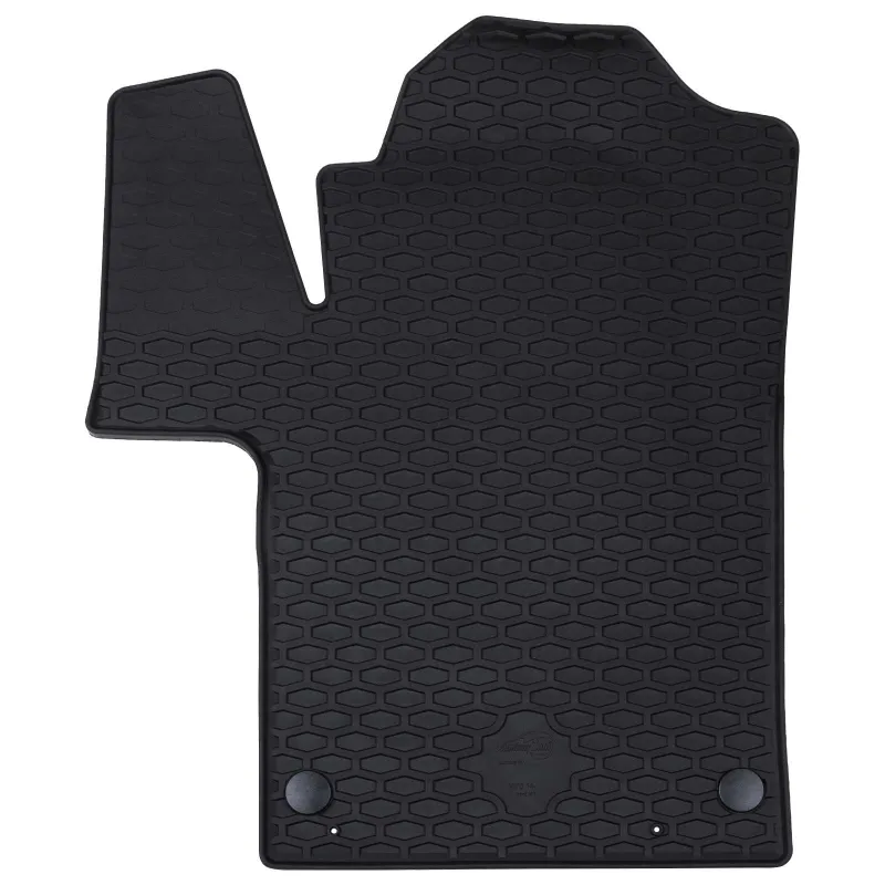Automobilių kilimėlis 2 pcs Juoda Guma