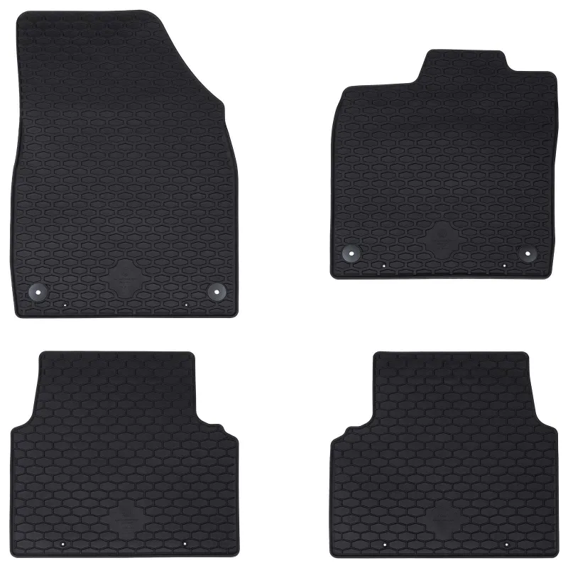 Automobilių kilimėlis 4 pcs Juodas tinka VW ID.3 2019- Guma