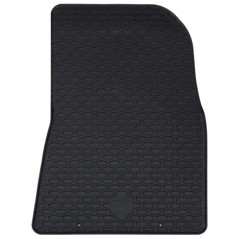 Automobilių kilimėlis 4 pcs Juodas Guma