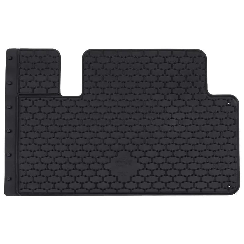 Automobilių kilimėlis 4 pcs Juodas Guma