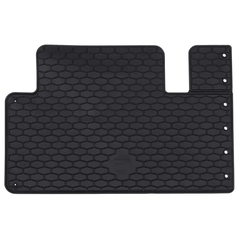 Automobilių kilimėlis 4 pcs Juodas Guma
