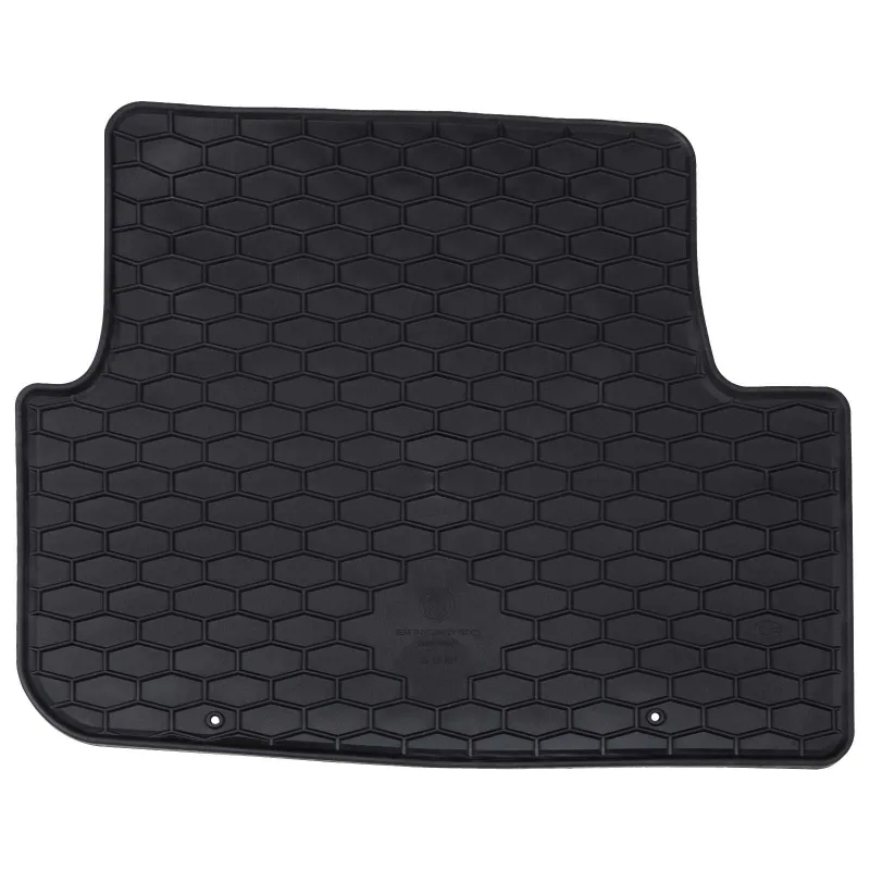 Automobilių kilimėlis 4 pcs Juodas Guma