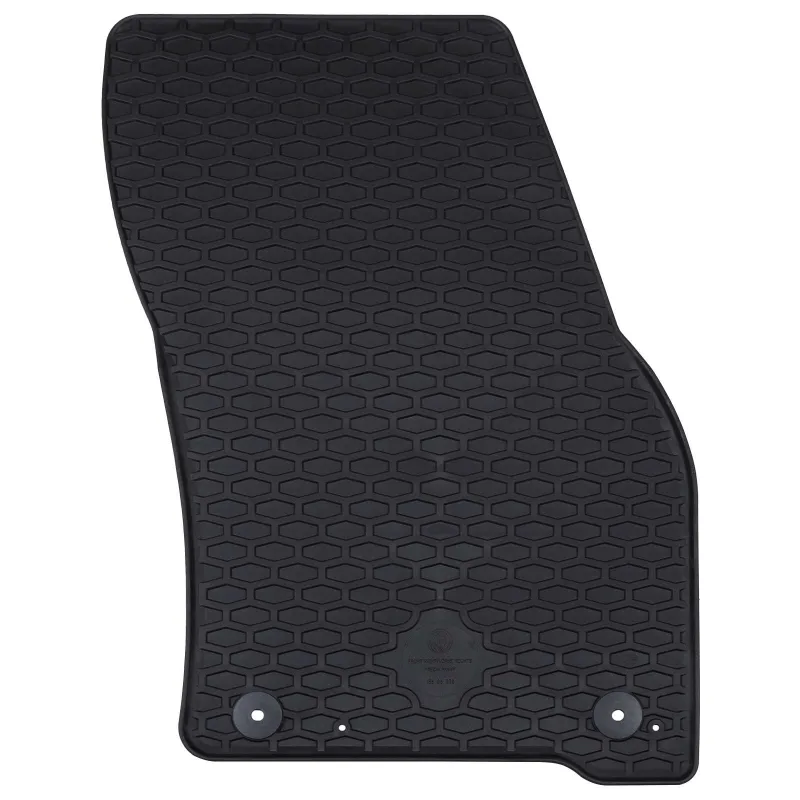 Automobilių kilimėlis 4 pcs Juoda Guma
