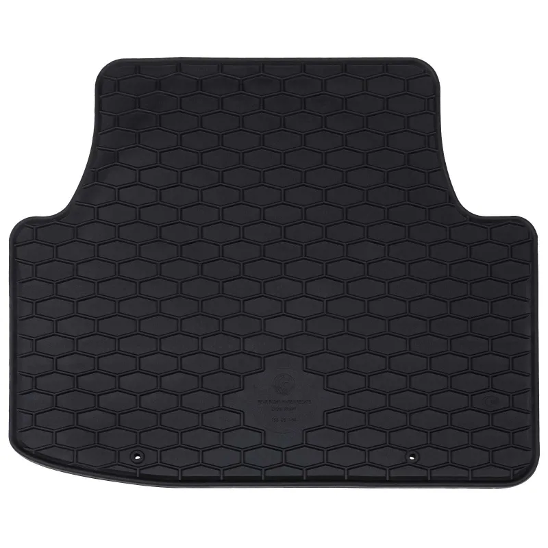 Automobilių kilimėlis 4 pcs Juoda Guma