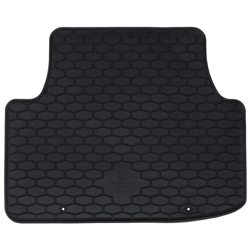 Automobilių kilimėlis 4 pcs Juoda Guma