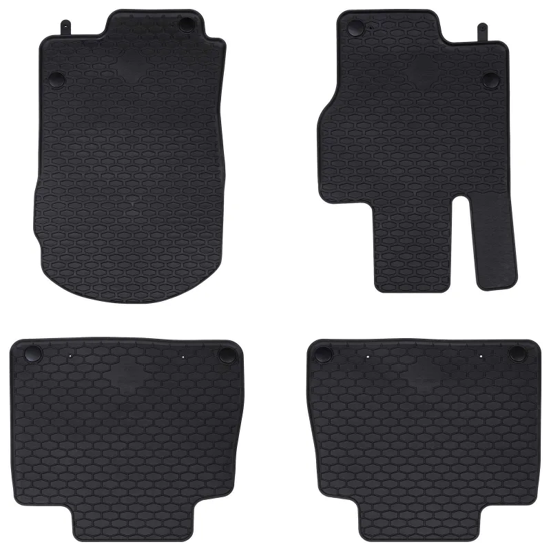 Automobilių kilimėlis 4 pcs Juodas tinka MB GLE , GLS 2019