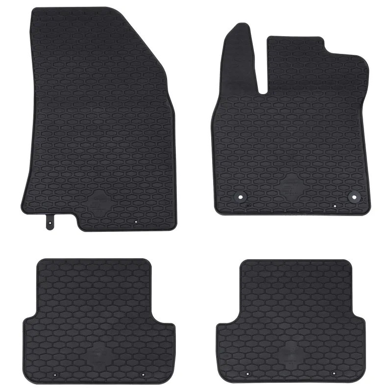 Automobilių kilimėlis 4 pcs Juoda Tinka SANDERO 2020- Guma