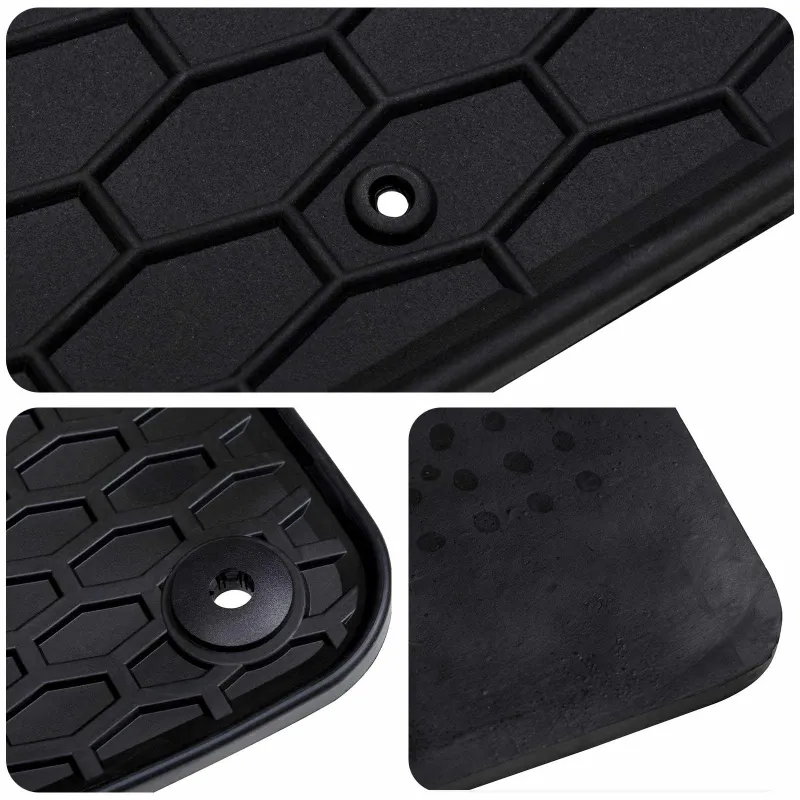 Automobilių kilimėlis 4 pcs Juoda Tinka SANDERO 2020- Guma