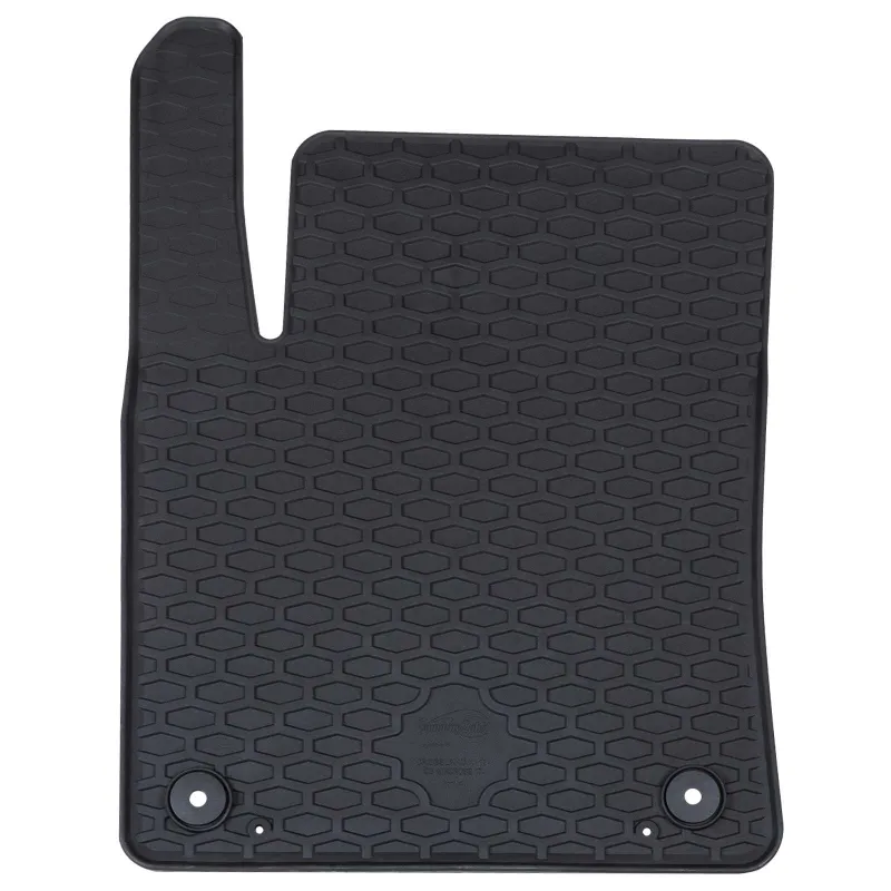 Automobilių kilimėlis 4 pcs Juodas Guma