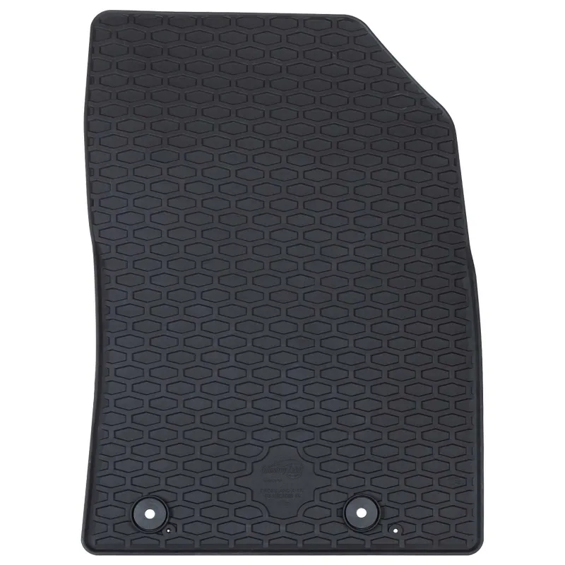Automobilių kilimėlis 4 pcs Juodas Guma