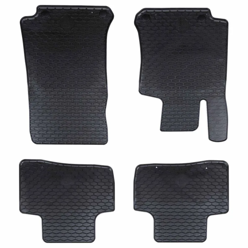 Automobilių kilimėlis 4 pcs Juodas tinka GLC 2016-2022 Guma