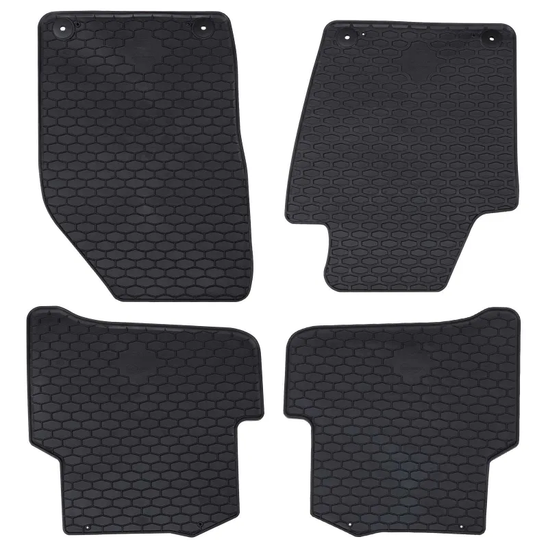 Automobilių kilimėlis 4 pcs Juodas tinka FABIA III 2014-2022