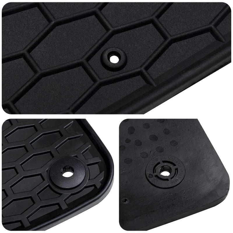 Automobilių kilimėlis 4 pcs Juodas tinka FABIA III 2014-2022