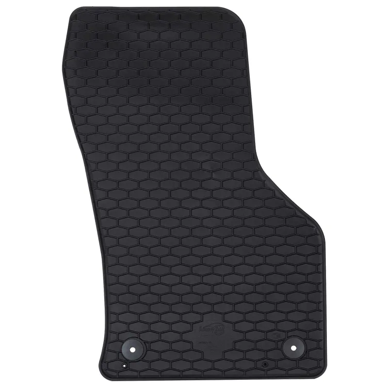 Automobilių kilimėlis 4 pcs Juoda Guma