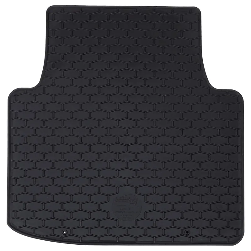 Automobilių kilimėlis 4 pcs Juoda Guma