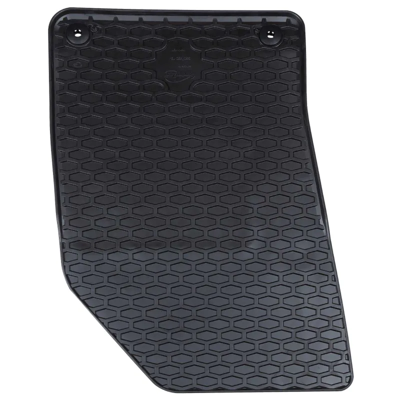 Automobilių kilimėlis 4 pcs Juoda Guma