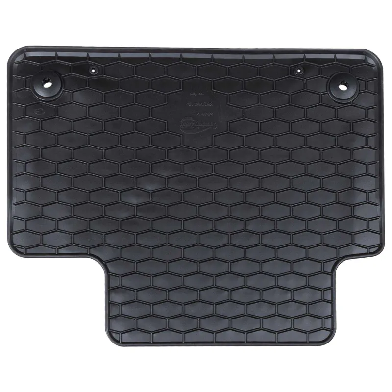 Automobilių kilimėlis 4 pcs Juoda Guma