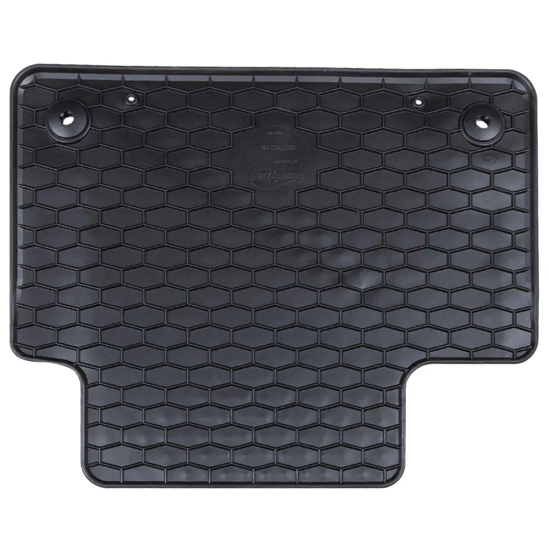 Automobilių kilimėlis 4 pcs Juoda Guma