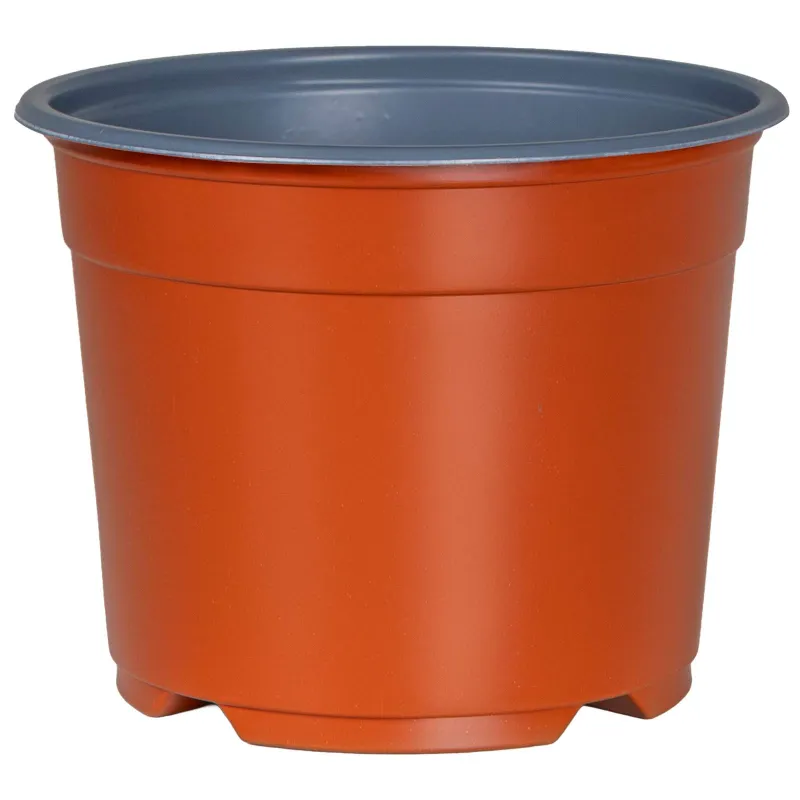 Apvalus gėlių vazonas 50 pcs Terakotos Ø 10 x 8 cm Plastmasė