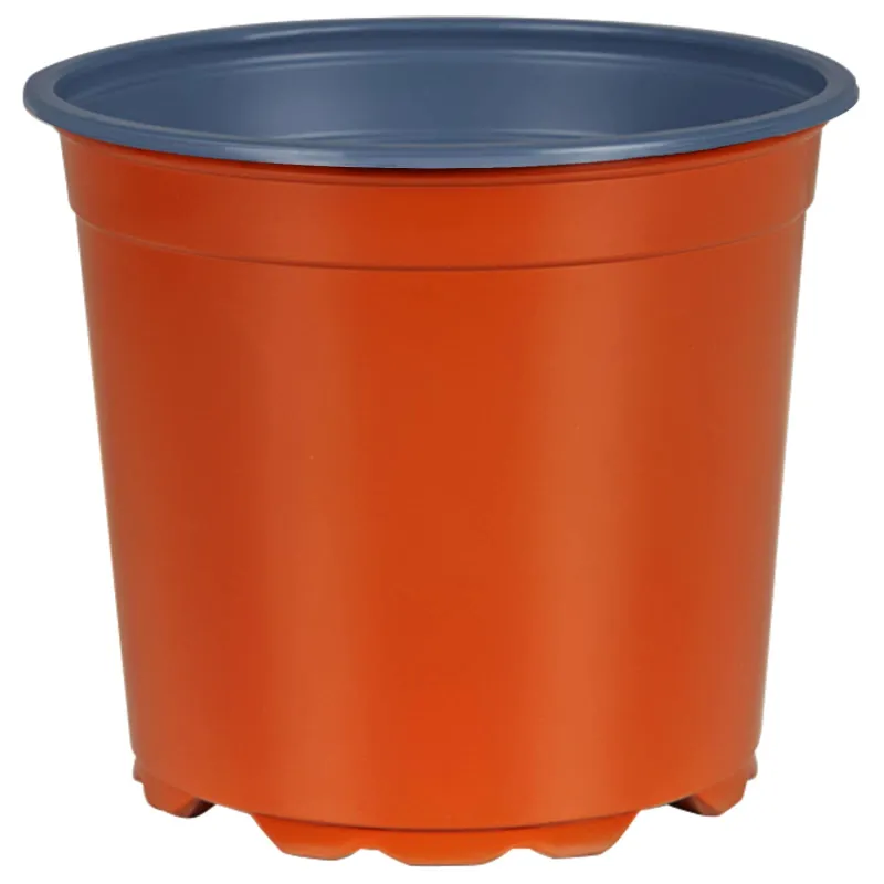 Gėlių vazonas 200 pcs Terakotos Ø 15 x 13 cm Plastmasė