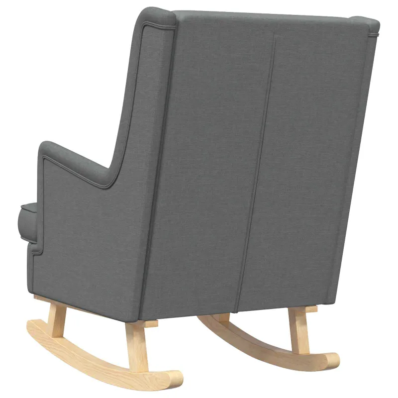 Supamasis krėslas Tamsiai pilka 62 x 80 x 85 cm audinys