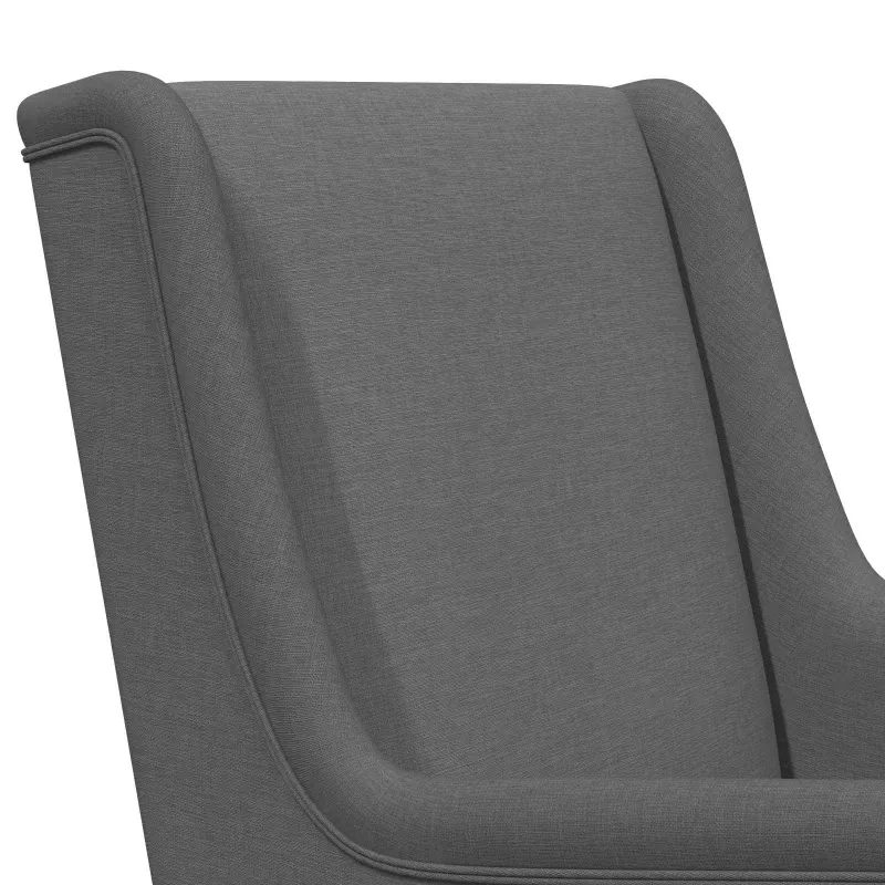 Supamasis krėslas Tamsiai pilka 62 x 80 x 85 cm audinys