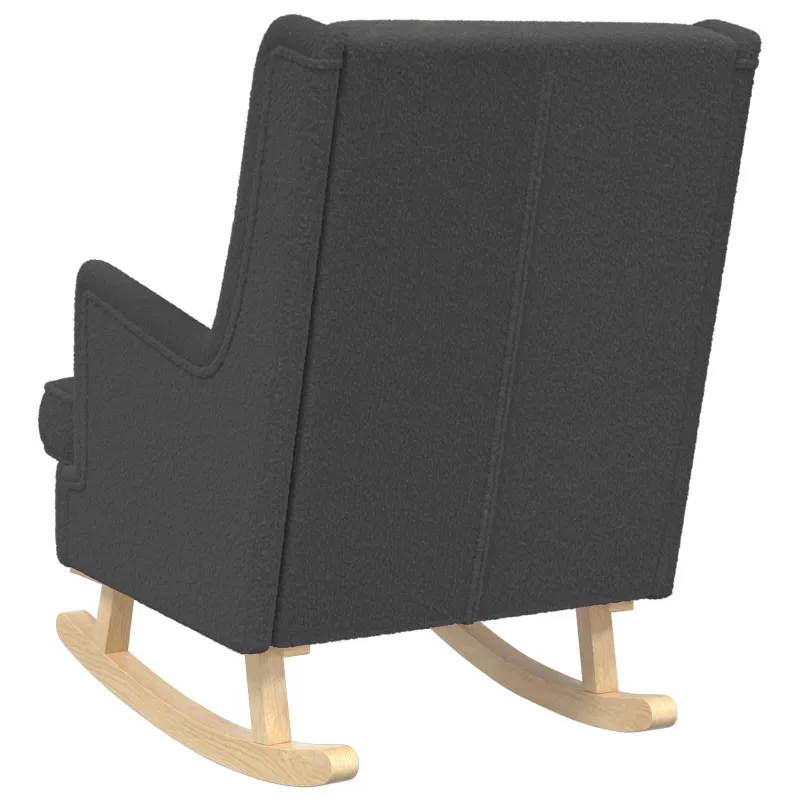 Supamasis krėslas Tamsiai pilka 62 x 80 x 85 cm Bouclé