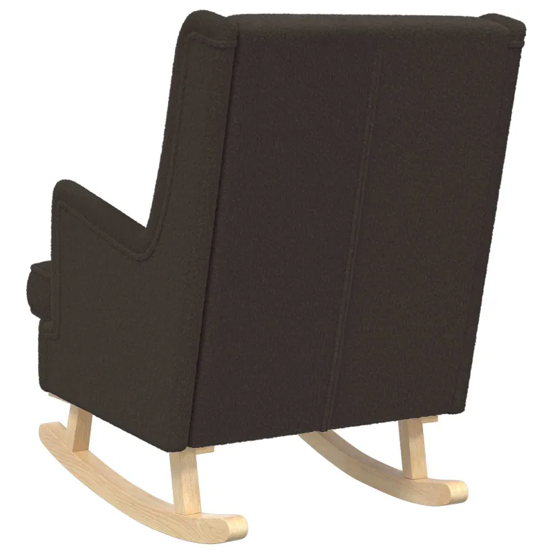 Supamasis krėslas Juoda 62 x 80 x 85 cm Bouclé