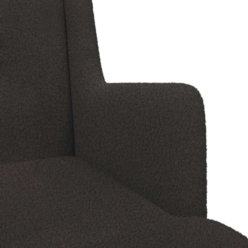 Supamasis krėslas Juoda 62 x 80 x 85 cm Bouclé