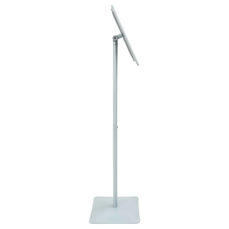 Pedestalo plakato stovas Sidabro 32 x 27 x 119 cm