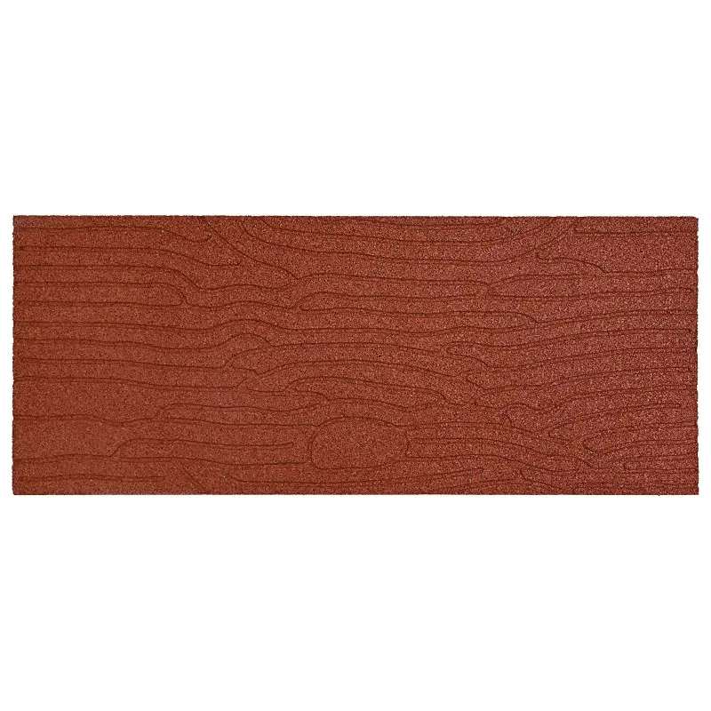 Žingsnių akmuo 6 pcs Raudona 60,5 x 25 x 2 cm Guma
