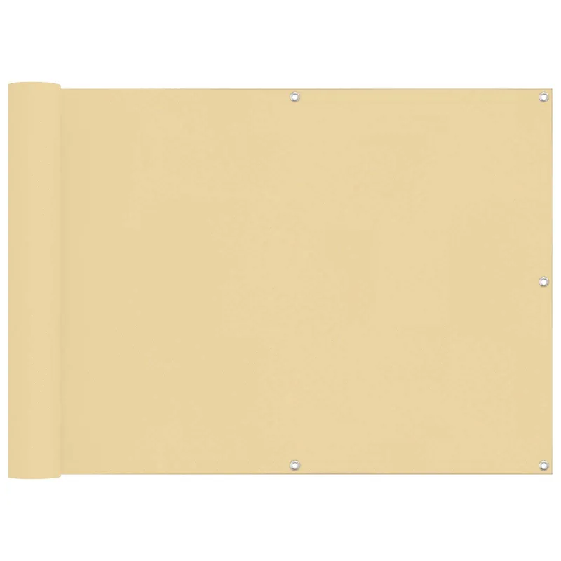 Balkono Ekranas 75 x 200 cm PU dengtas oksfordas alu