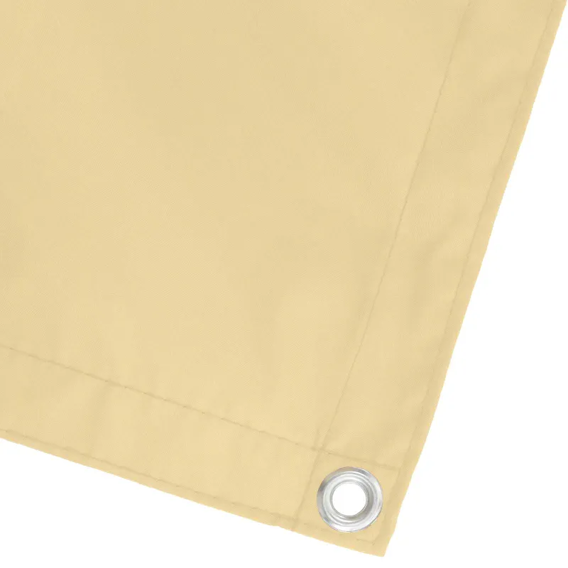 Balkono Ekranas Smėlio 110 x 400 cm Oksfordo audinys
