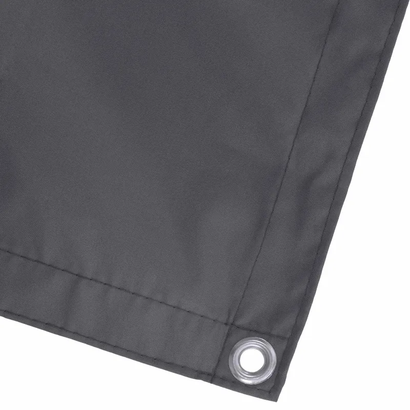 Balkono Ekranas Antracitas 75 x 200 cm PU dengtas oksfordas alu