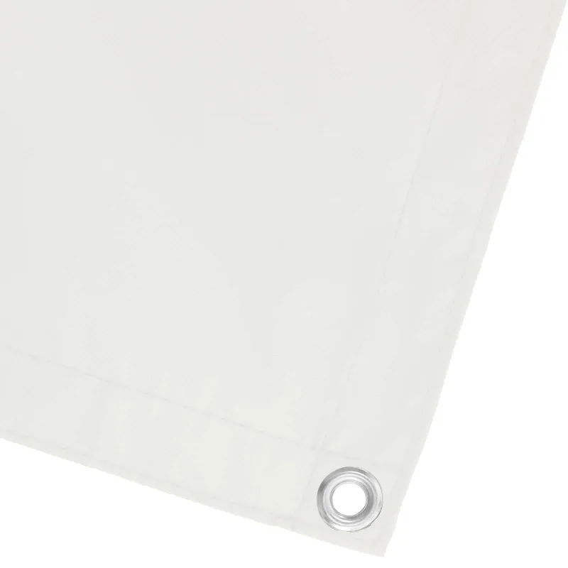 Balkono Ekranas Baltas 100 x 300 cm Oksfordo audinys
