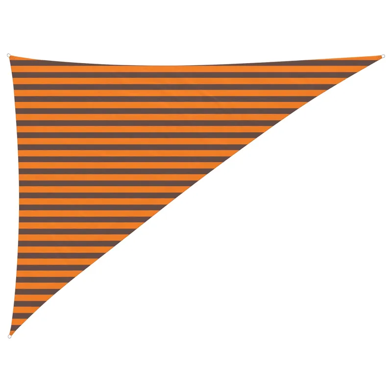 Saulės burė Oranžinė ir ruda 3 x 4 x 5 m