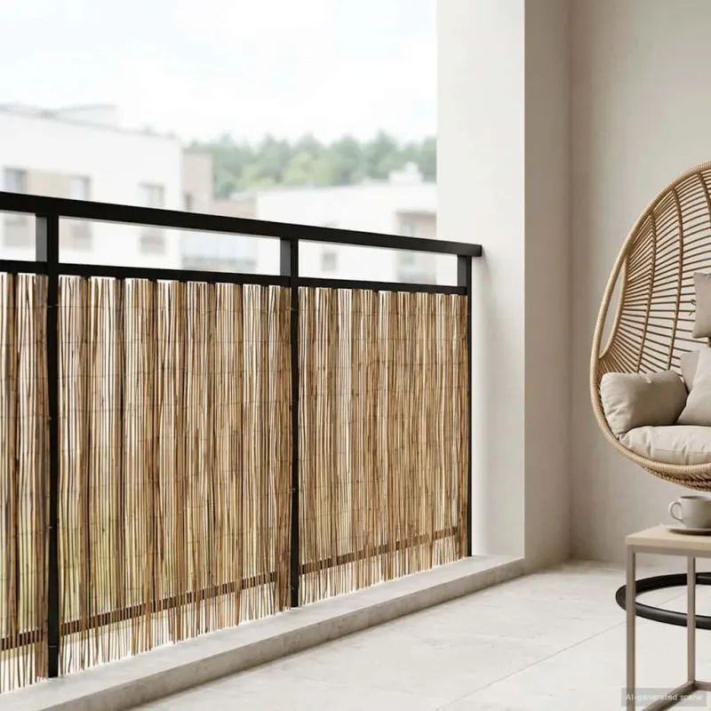 Sodo tvora Anglinis 600 x 100 cm Nendrės