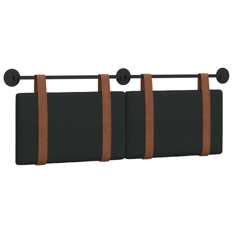 Kabantysis galvūgalis Juodas 130 x 55 x 5 cm Antikinis PU