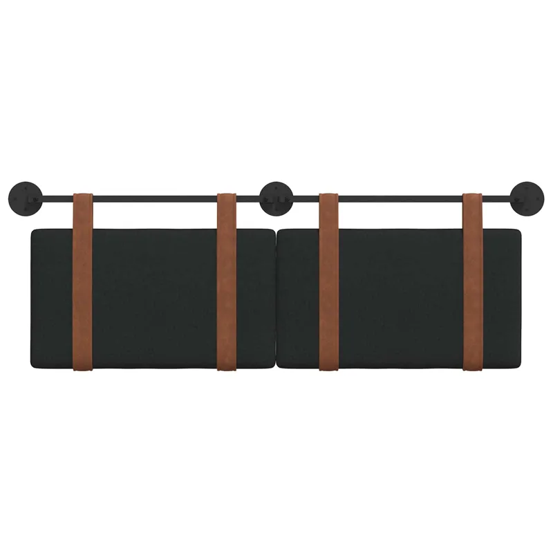 Kabantysis galvūgalis Juodas 130 x 55 x 5 cm Antikinis PU
