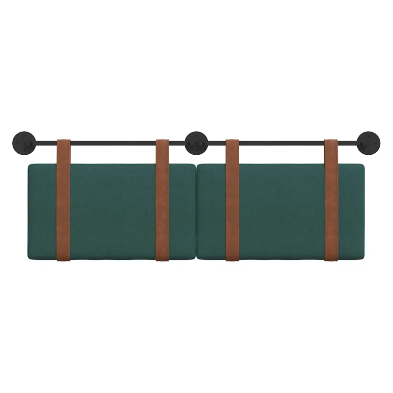 Kabantysis galvūgalis Paprastas Tamsiai žalia 130 x 55 x 5 cm