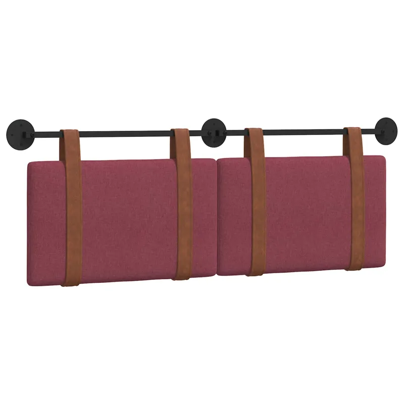 Kabantysis galvūgalis Vyno raudona 150 x 55 x 5 cm Antikinis PU