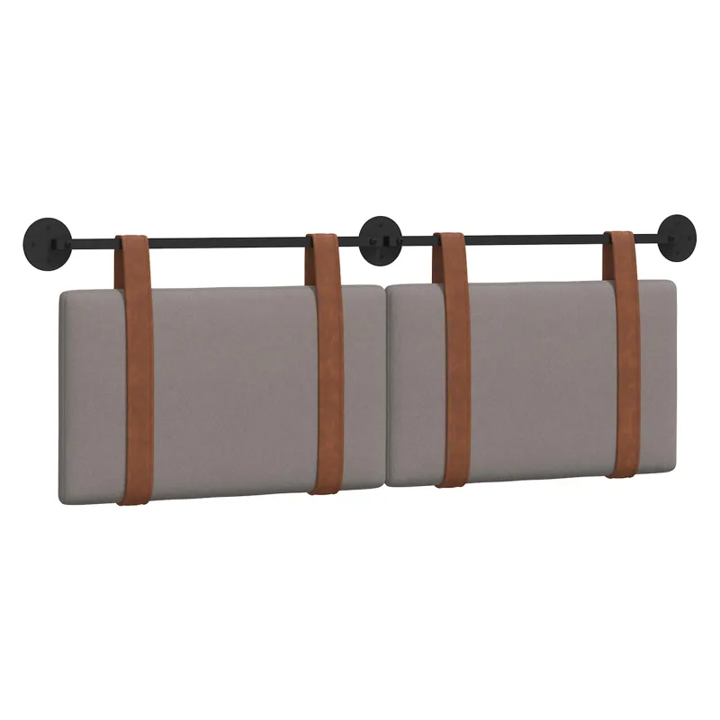 Kabantysis galvūgalis Taupe 150 x 55 x 5 cm Antikinis PU