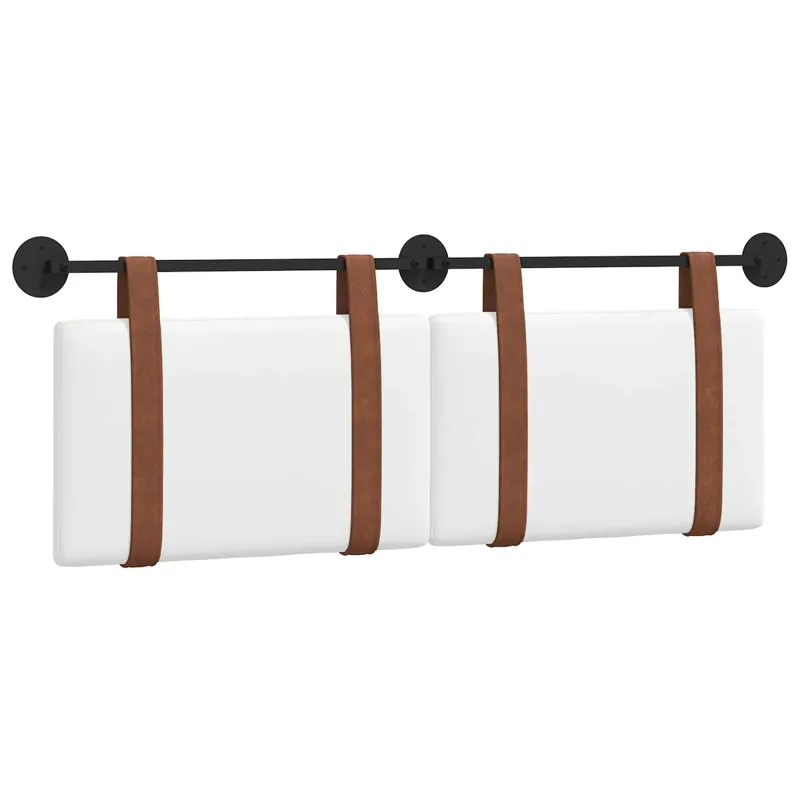 Kabantysis galvūgalis Baltas 150 x 55 x 5 cm Antikinis PU