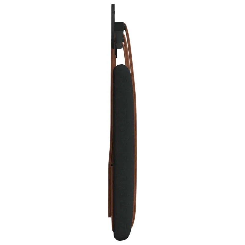 Kabantysis galvūgalis Juodas 190 x 55 x 5 cm Antikinis PU