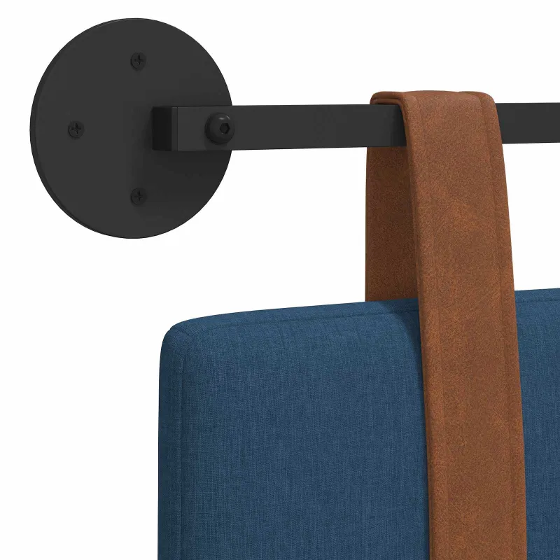 Kabantysis galvūgalis Mėlyna 190 x 55 x 5 cm Antikinis PU