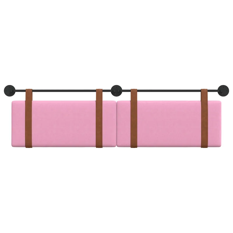 Kabantysis galvūgalis Rožinė 190 x 55 x 5 cm Antikinis PU