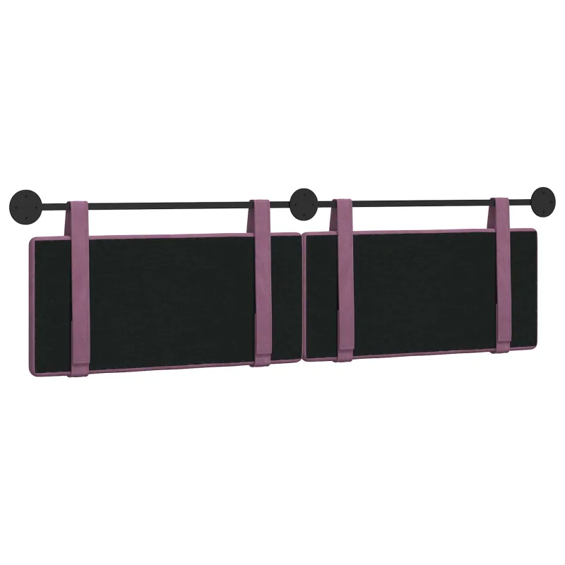 Pakabinamas lovos galvūgalis Violetinė Aksomas
