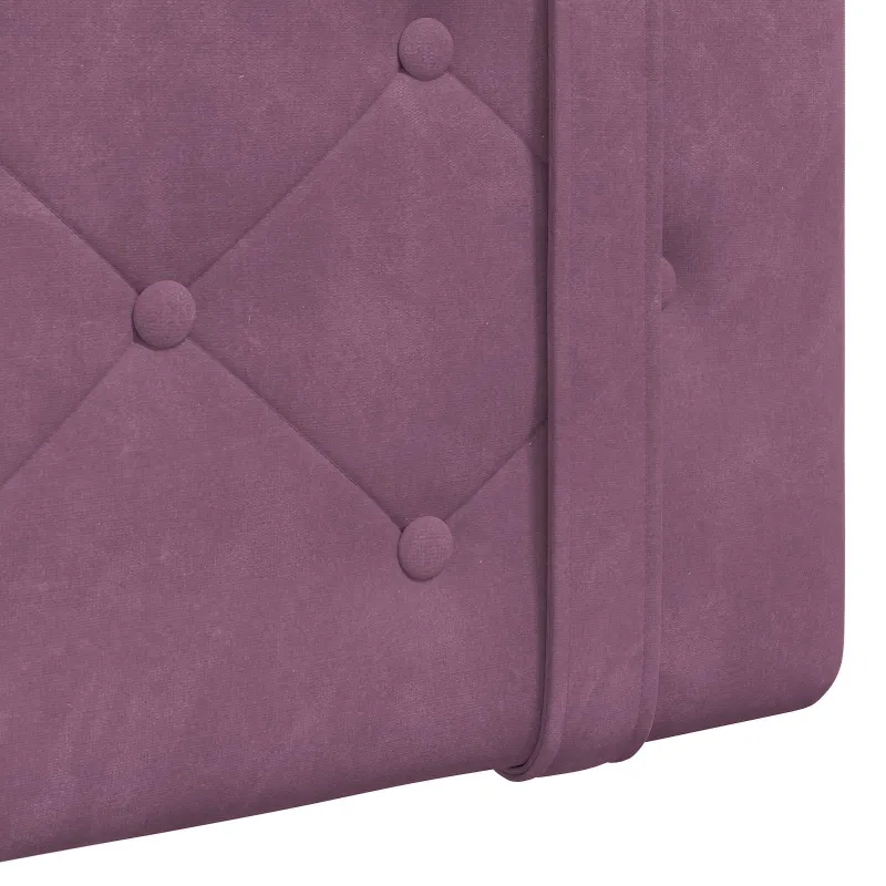 Pakabinamas lovos galvūgalis Violetinė Aksomas