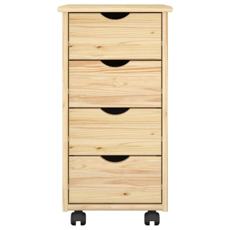 Ratuotas kabinetas Ruda 65,5 x 34 x 39 cm Kietas pušies medis
